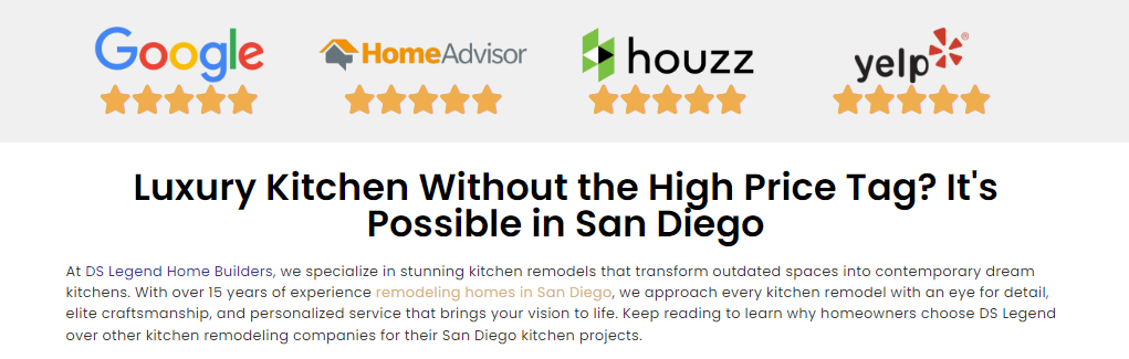 San Diego Kitchen Renovations